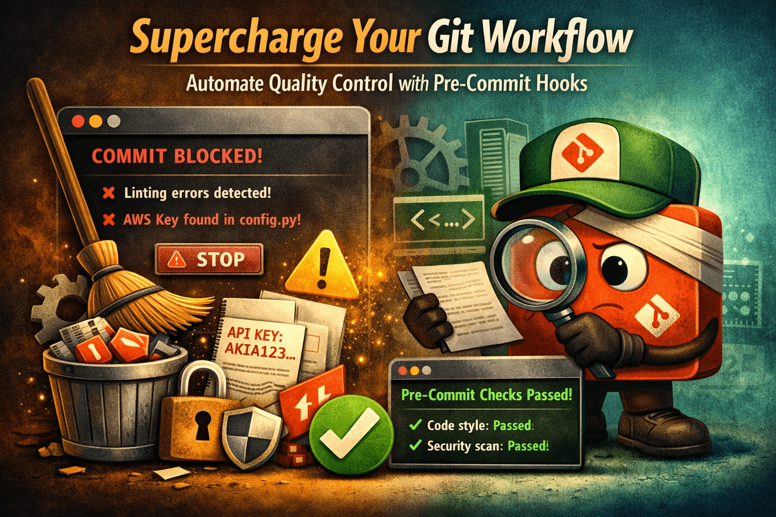 Supercharge Your Git Workflow - Automate Quality Control with Pre-Commit Hooks
